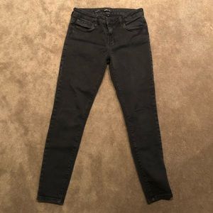 STS Blue Black Ankle Skinny Jeans Size 27